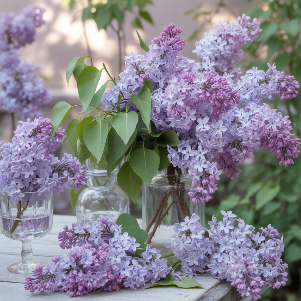 Soft Serenity of Lilacs