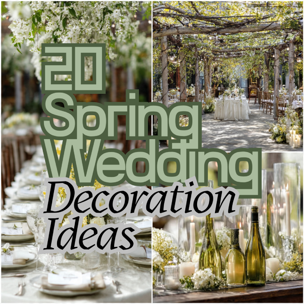 Spring Wedding Decoration Ideas