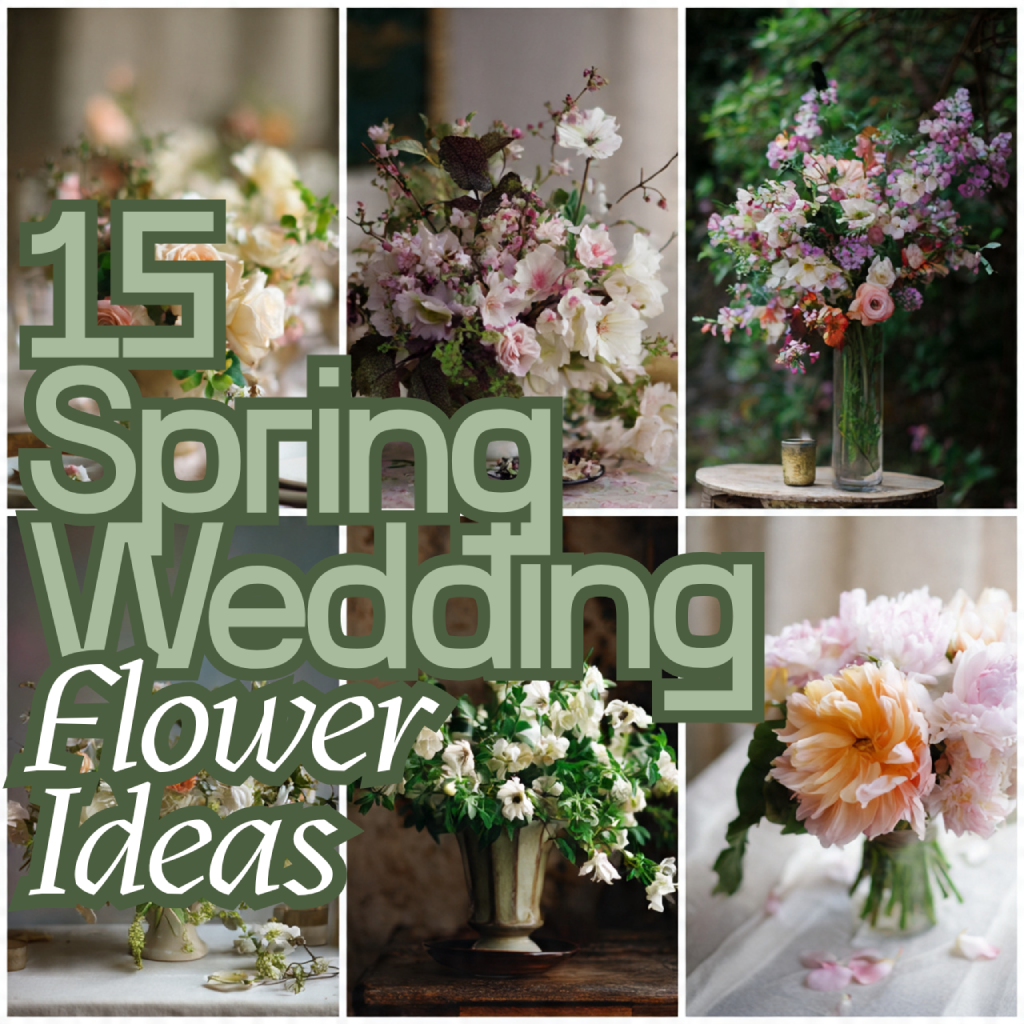 Spring Wedding Flower Ideas