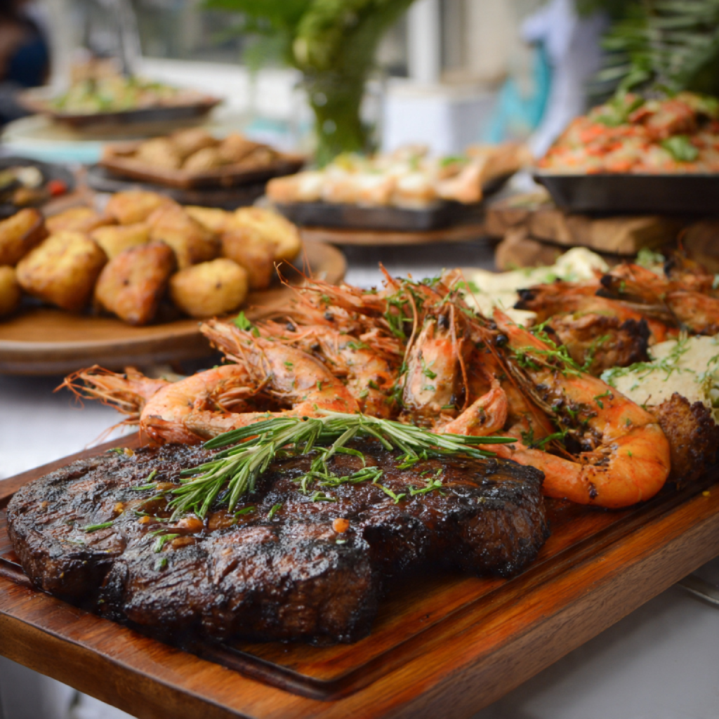 Surf and Turf Buffet or Plated Course