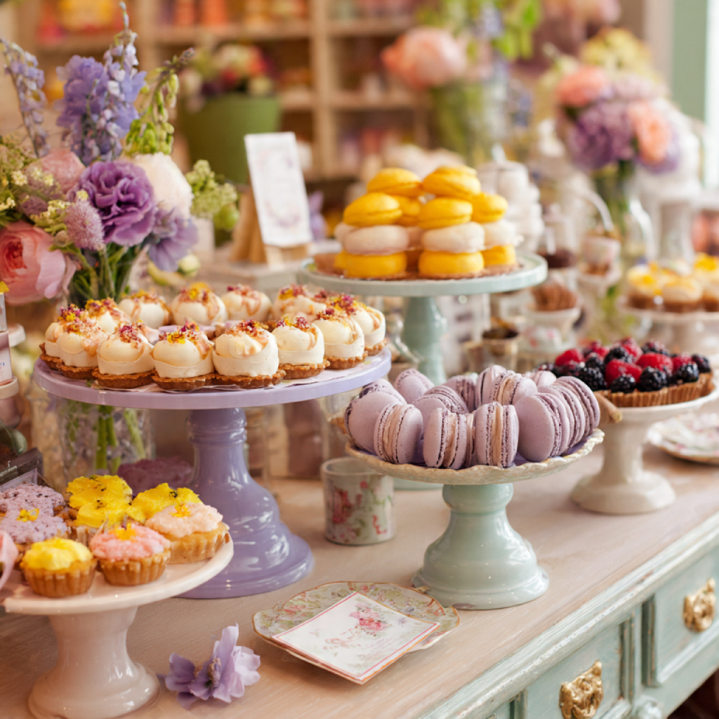 Sweet Beginnings Spring-Inspired Dessert Tables