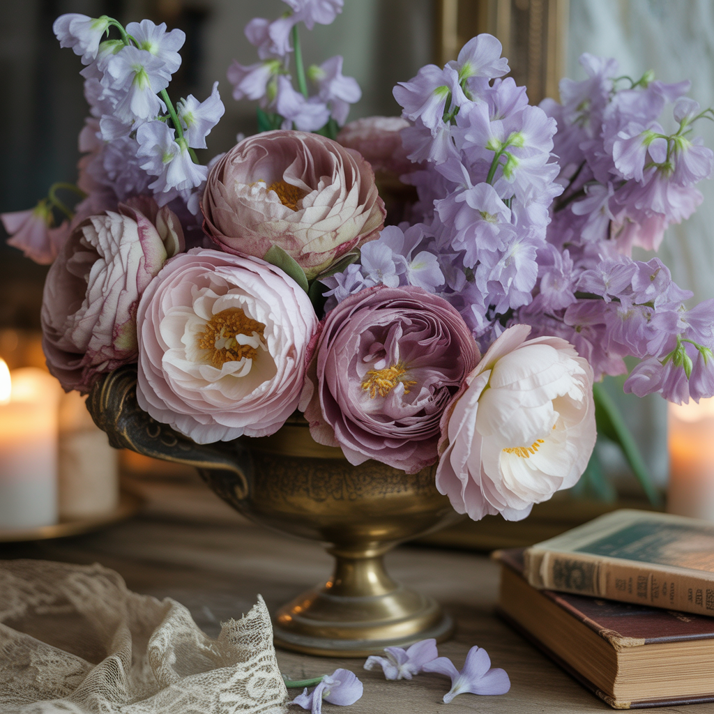 Vintage-Inspired Blooms