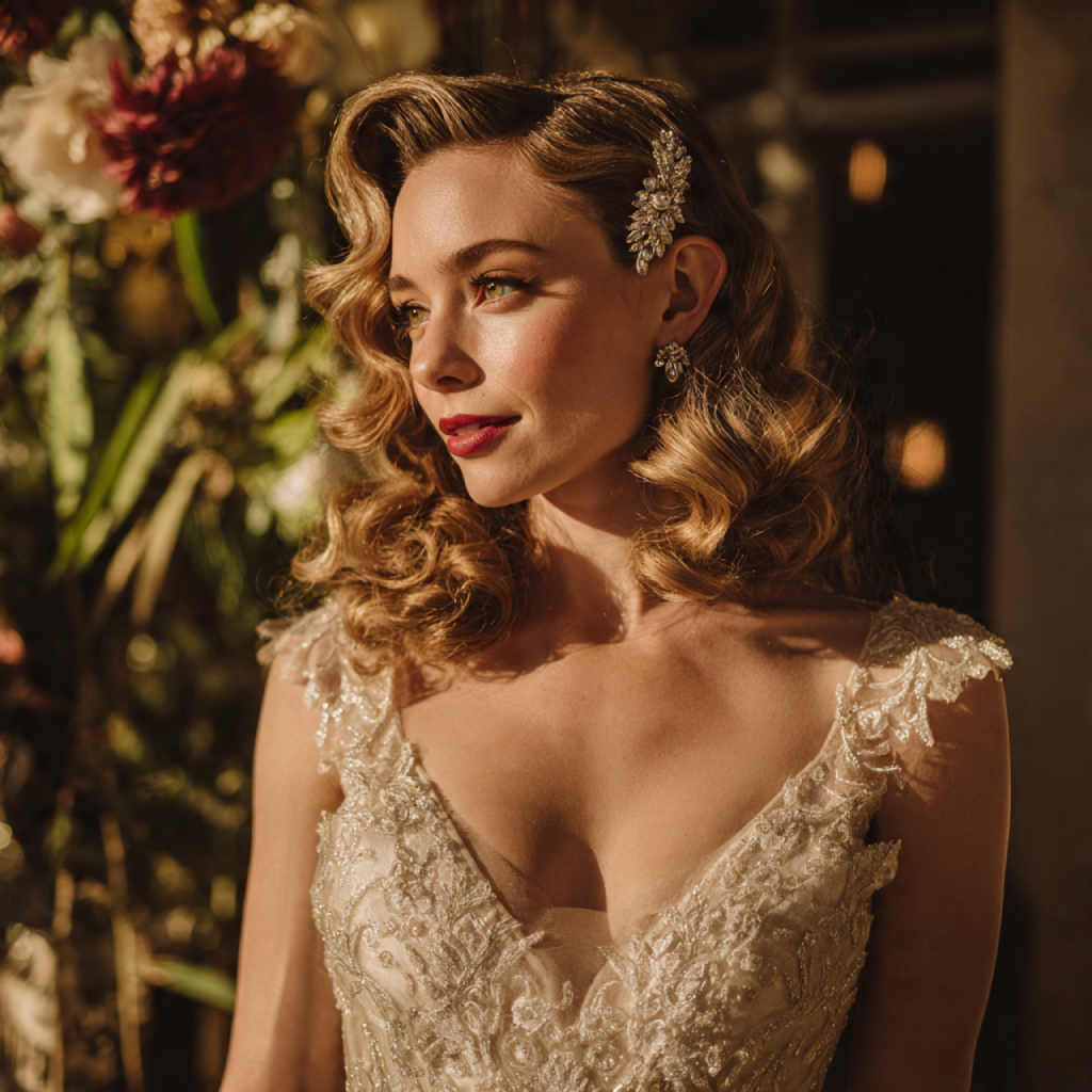 Vintage-Inspired Curls