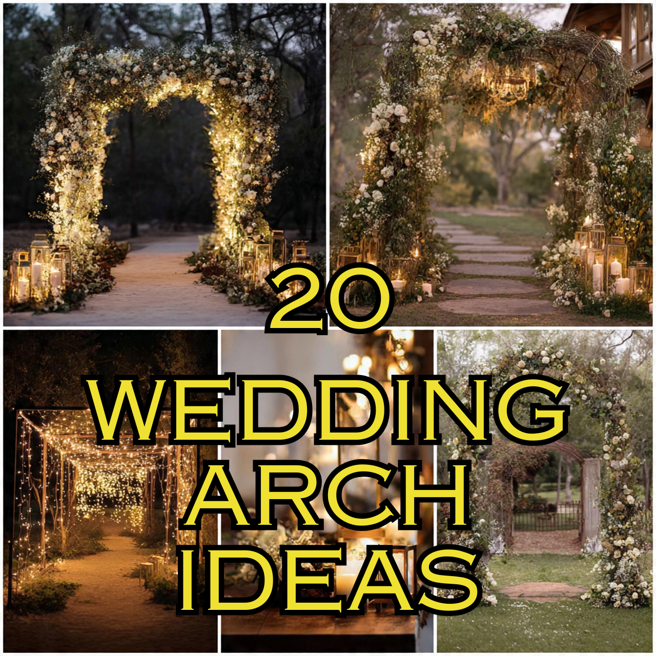 Wedding Arch Ideas