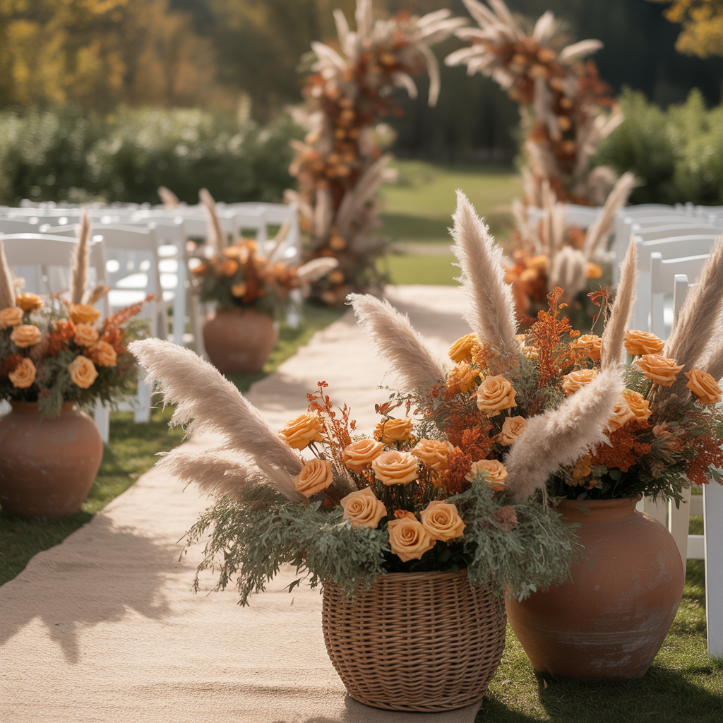 Wedding Ceremony Aisle Decor