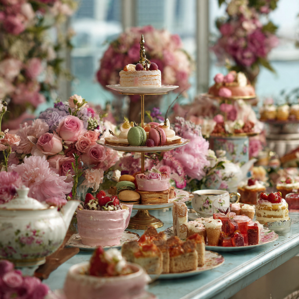 Whimsical High Tea in Bloom