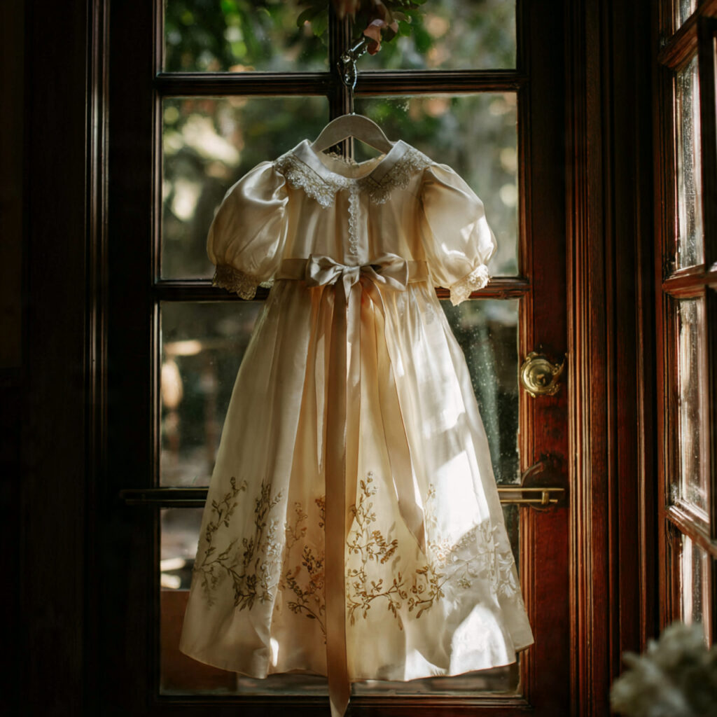 Turn the Dress into a Christening Gown