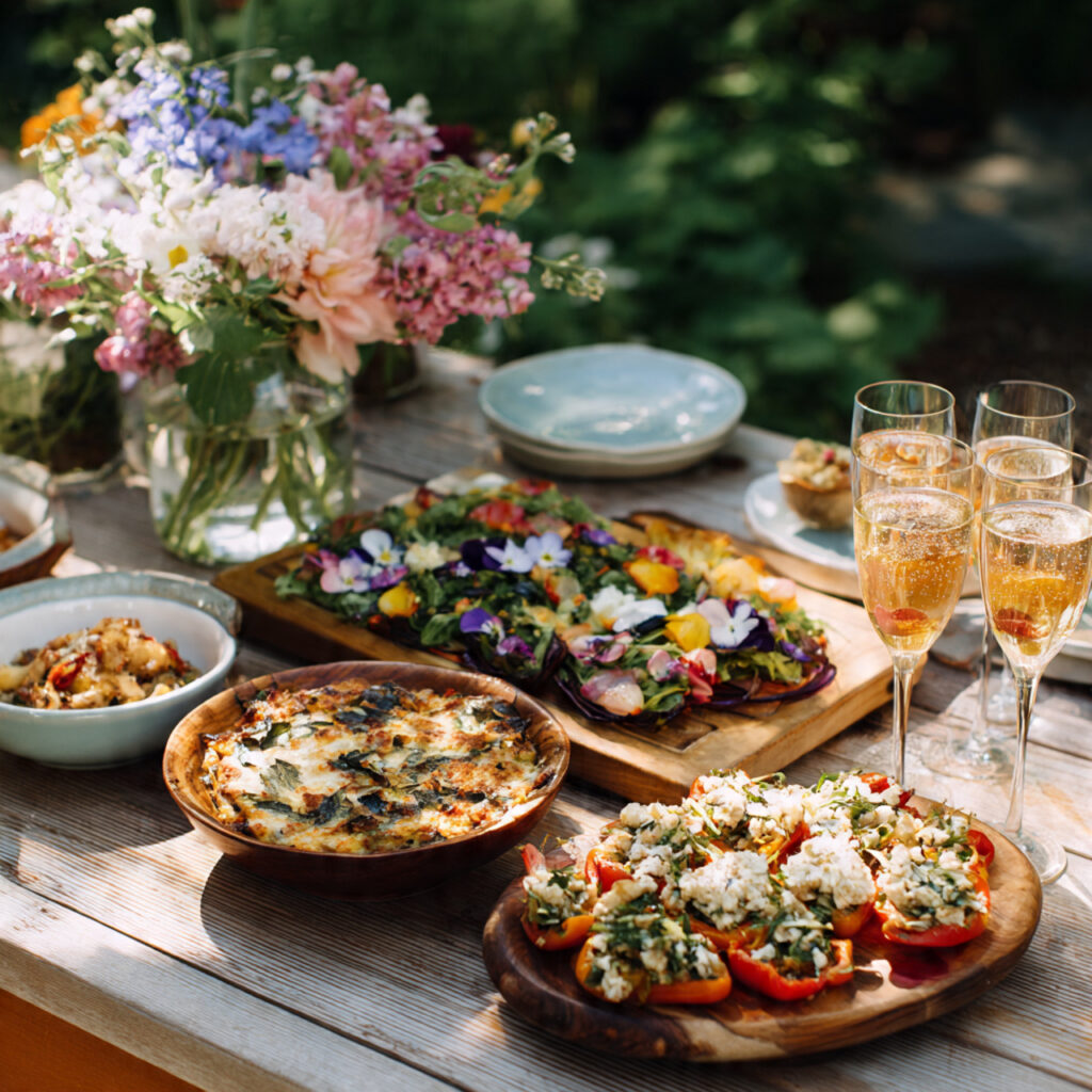 20 Best Wedding Menu Ideas for Every Style and Season 5 Garden-Inspired Vegetarian Menu