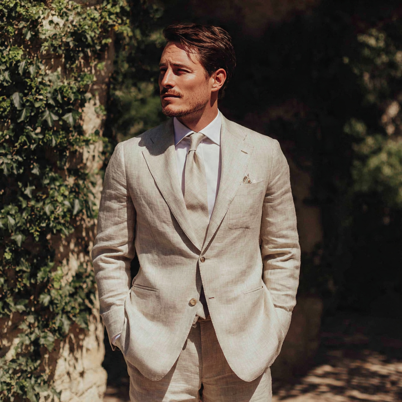 Lightweight Linen Suits for Men