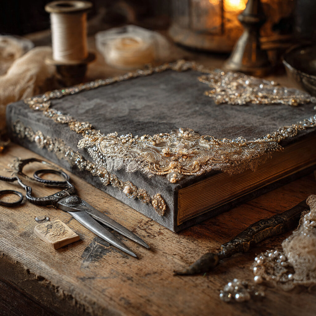 Create Fabric Scrapbooks or Memory Books