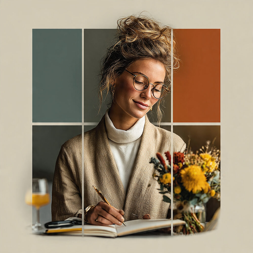 a split scene image showing different planning roles