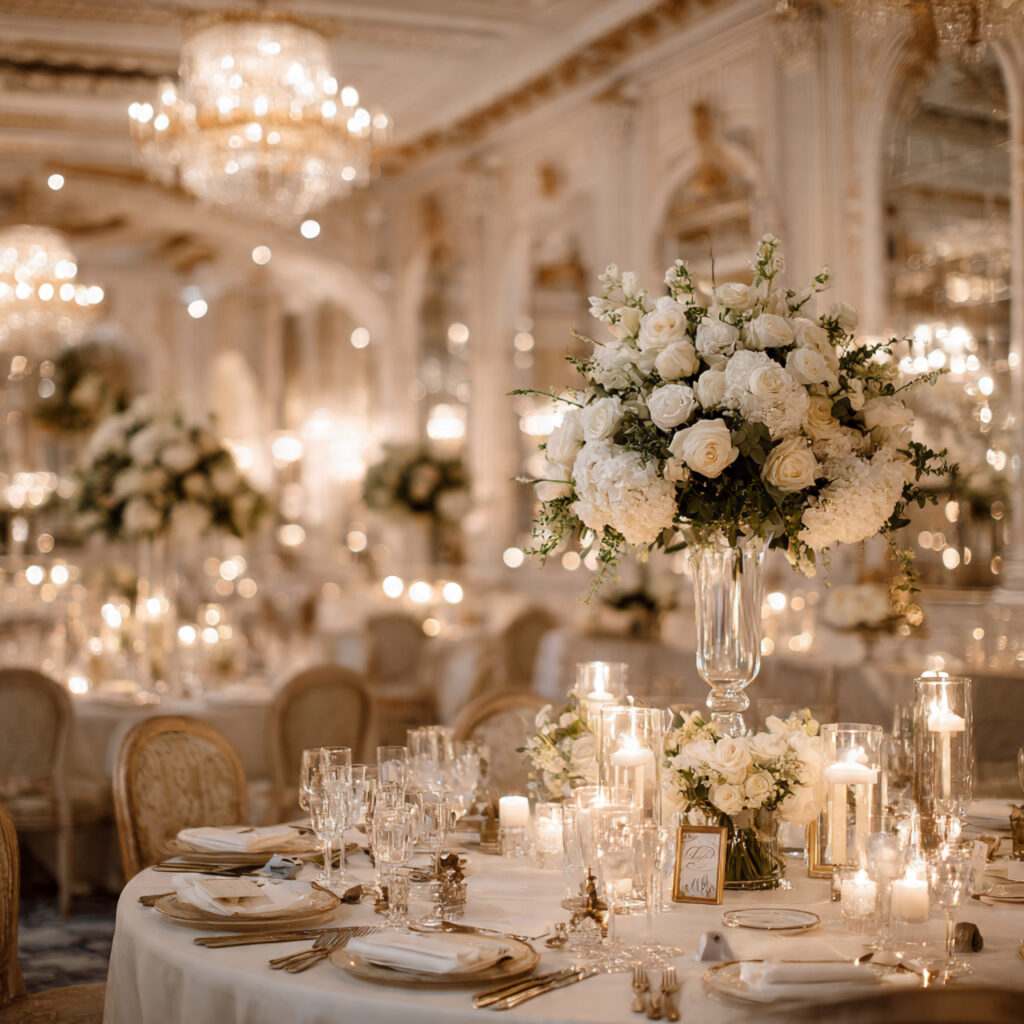 Gold and Ivory Classic November Wedding Colors