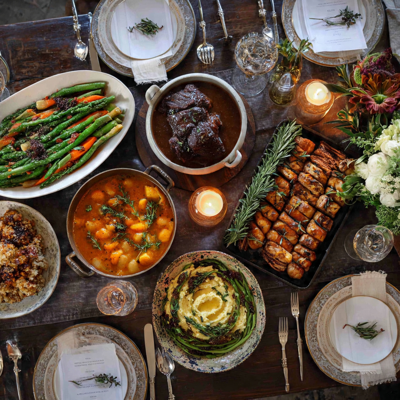 Hearty Winter Dinner Menu