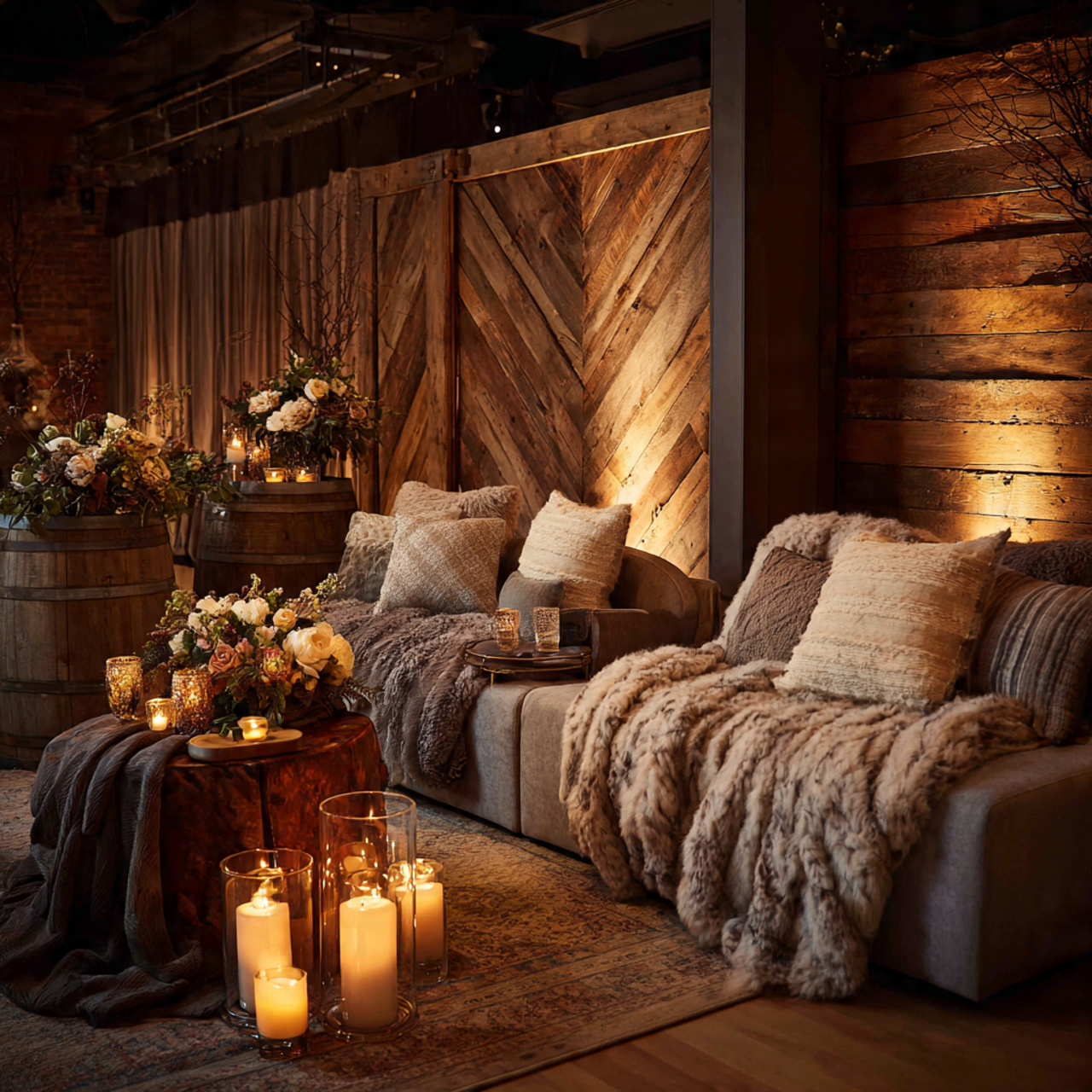 Cozy Lounge Corners for Guests