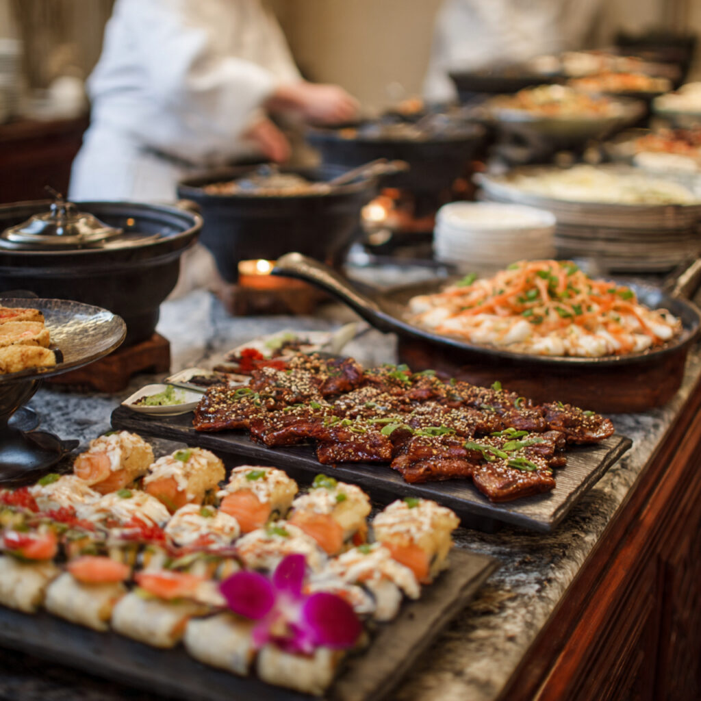 20 Best Wedding Menu Ideas for Every Style and Season 6 Asian Fusion Feast