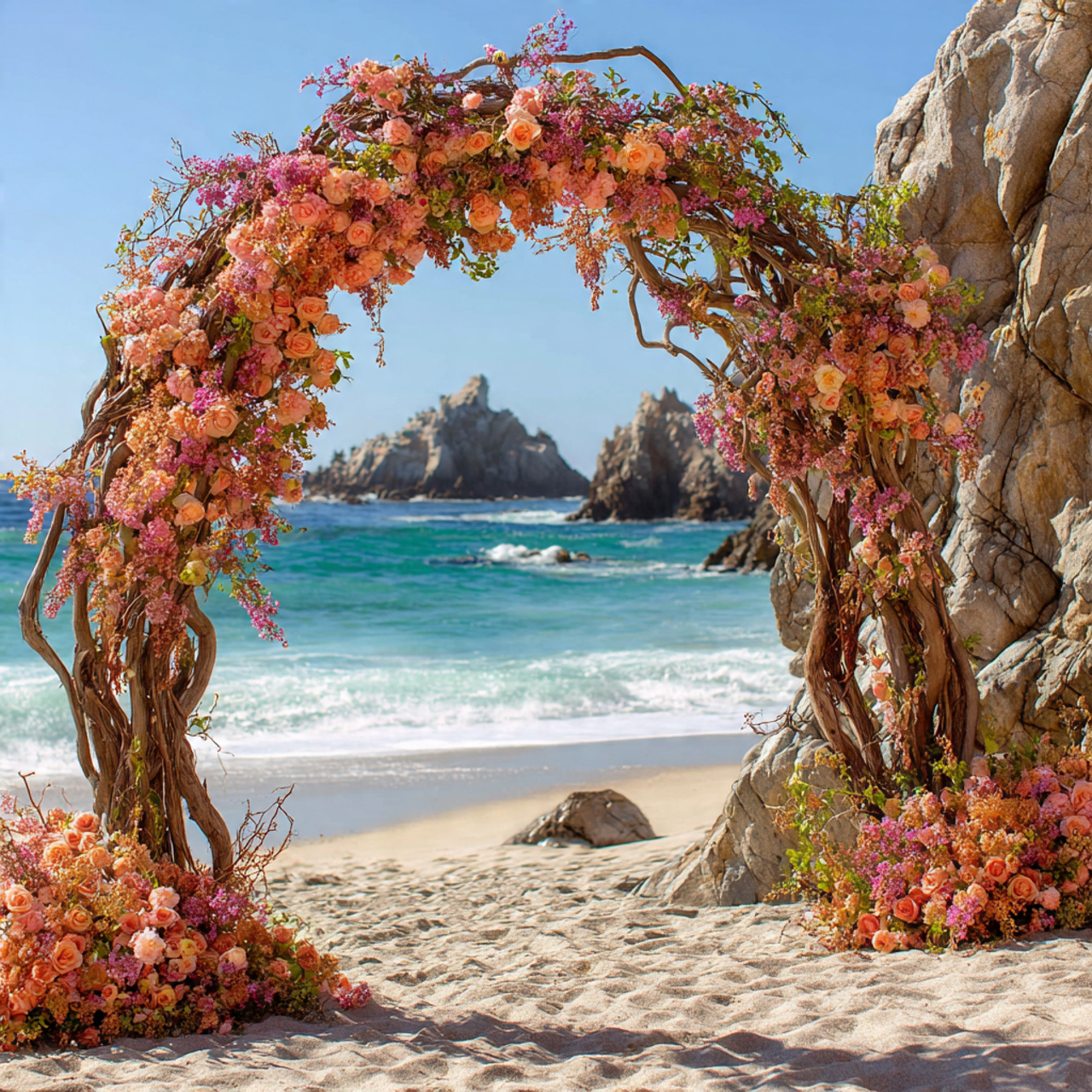 Wedding Arch ideas: 20 Breathtaking Ideas That Add Instant Magic to Your Day 8 Beach Wedding Arch