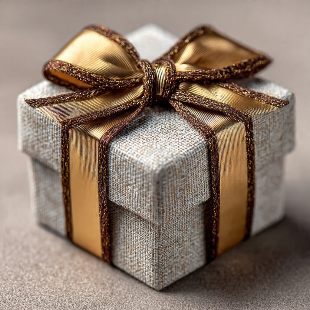 brand new untouched gift box with pristine