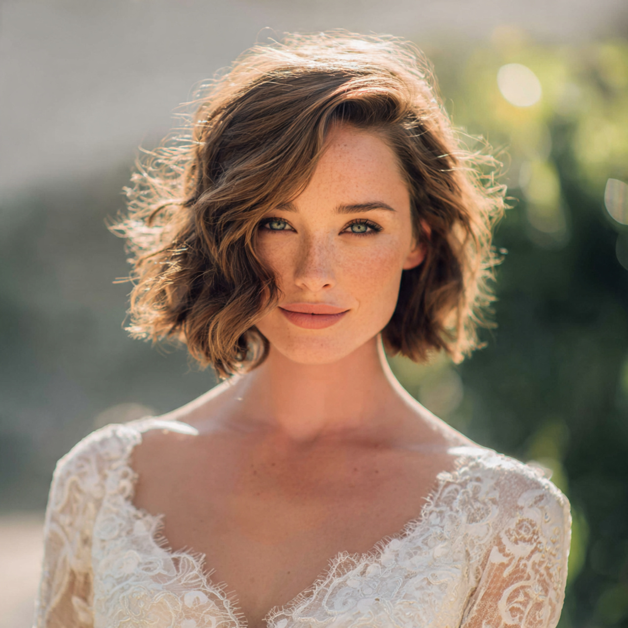 30 Gorgeous Wedding Hairstyles For Short Hair Ideas for Modern Brides 1 Soft Tousled Waves