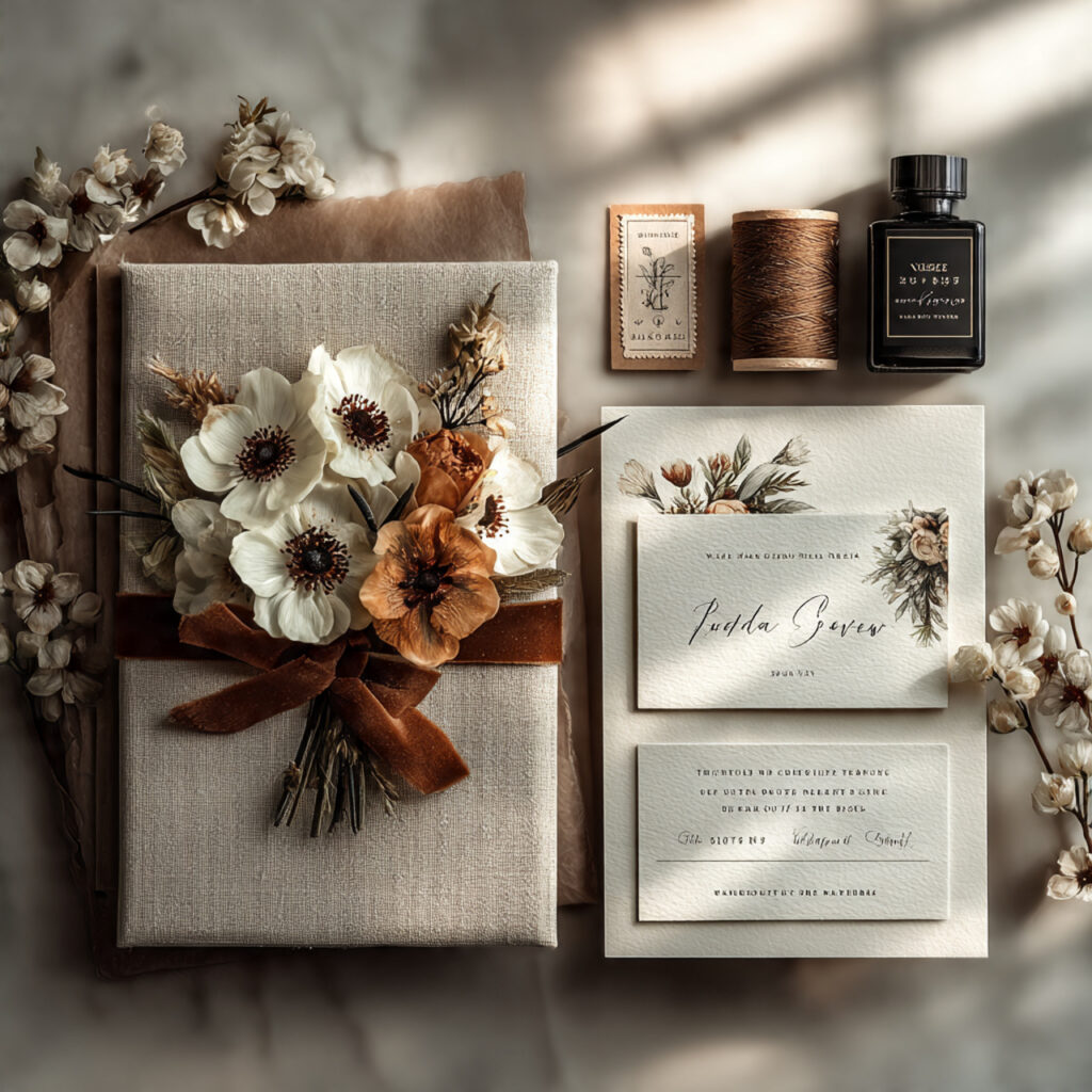 21 Bridal Shower Etiquette rules to Plan a Beautiful and Polished Event 5 bridal shower invitation suite in neutral colors