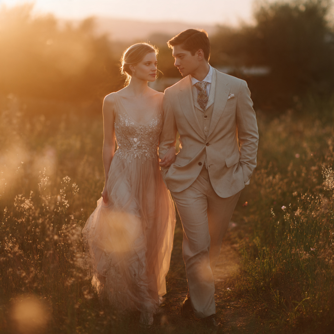 Breathable Evening Wear for Sunset Ceremonies