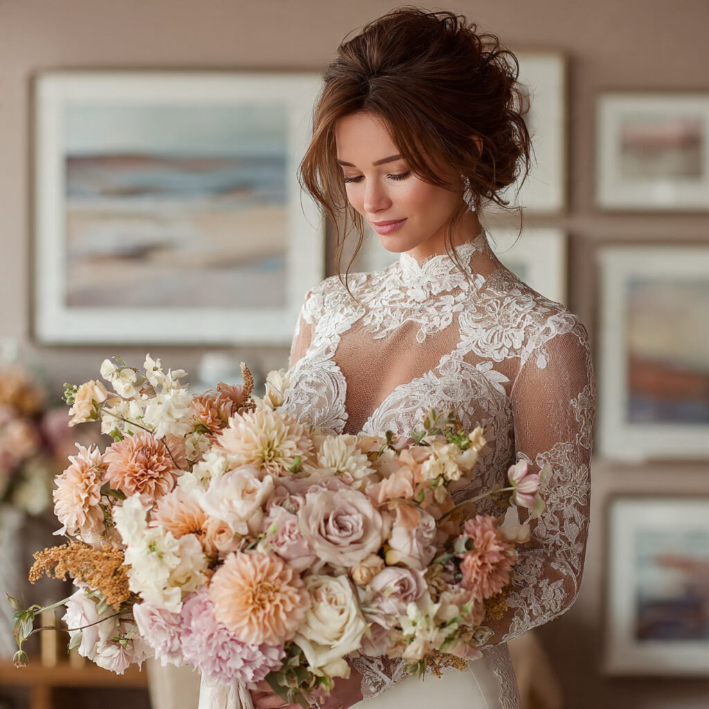 21 Bridal Shower Etiquette rules to Plan a Beautiful and Polished Event 16 bride selecting d cor and elements she loves