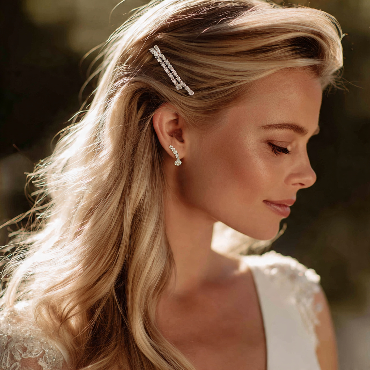 Rhinestone Barrettes