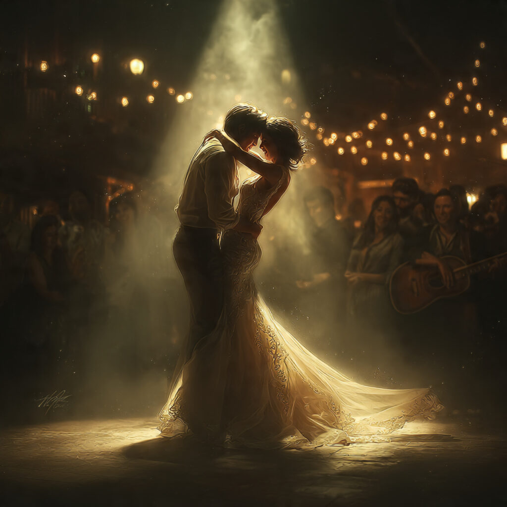 brother and sister dancing to an song