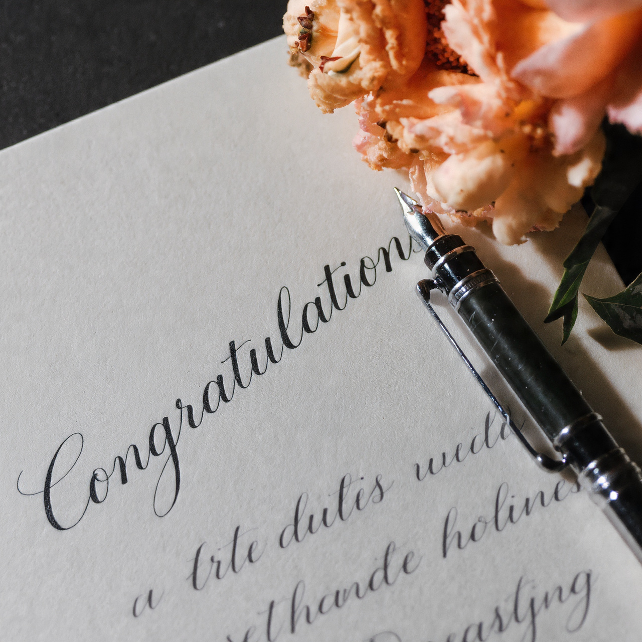 Offer Congratulations