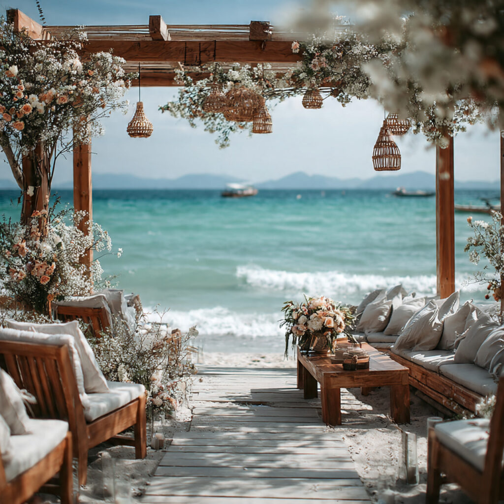 coastal vietnam wedding quiet beach small intimate