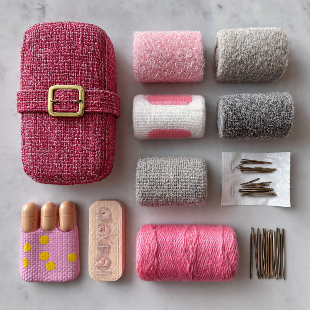 compact wedding emergency kits with bandages wipes