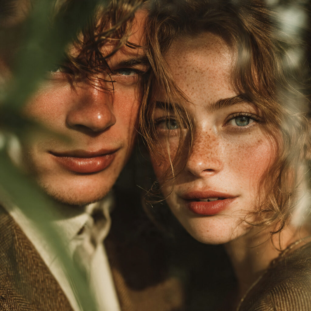 26 Creative Seasonal Engagement Photos Ideas to Capture Your Love 10 couple inside a bright greenhouse with lush