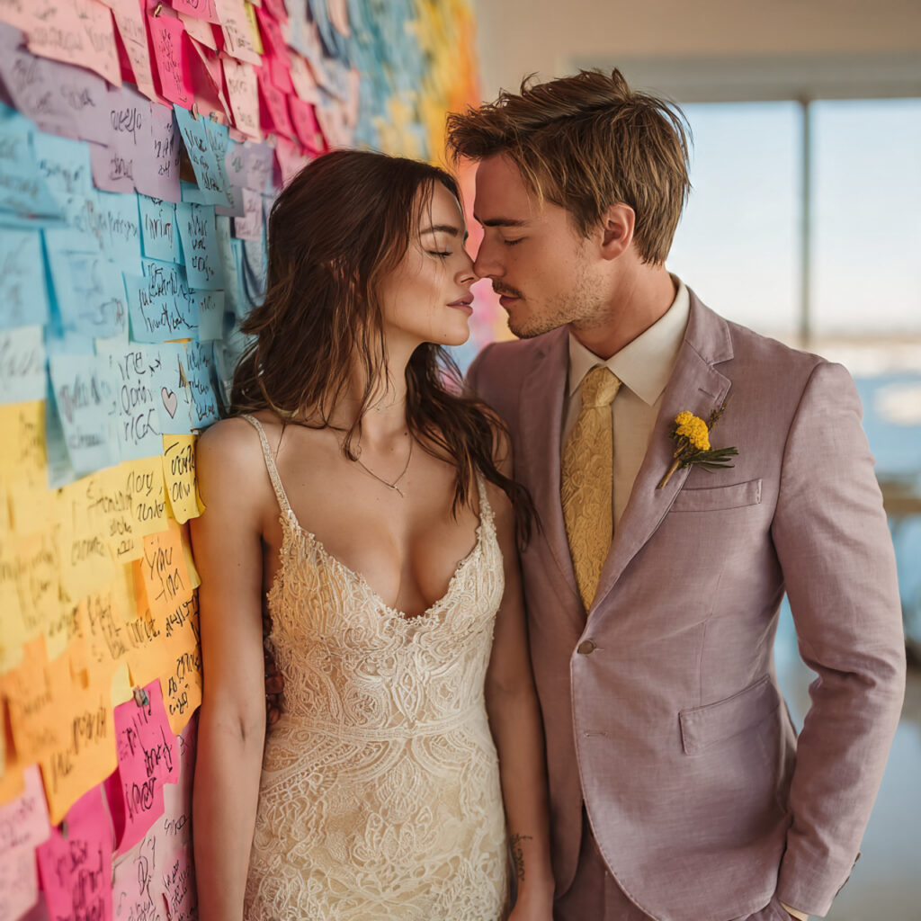 couple pinning top 5 venues on board