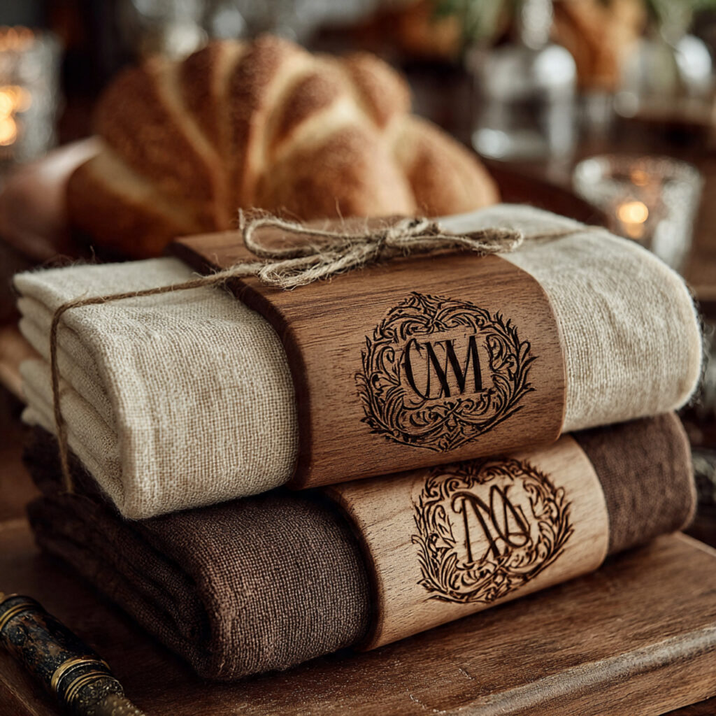 custom engraved wedding gifts monogrammed towels personalized