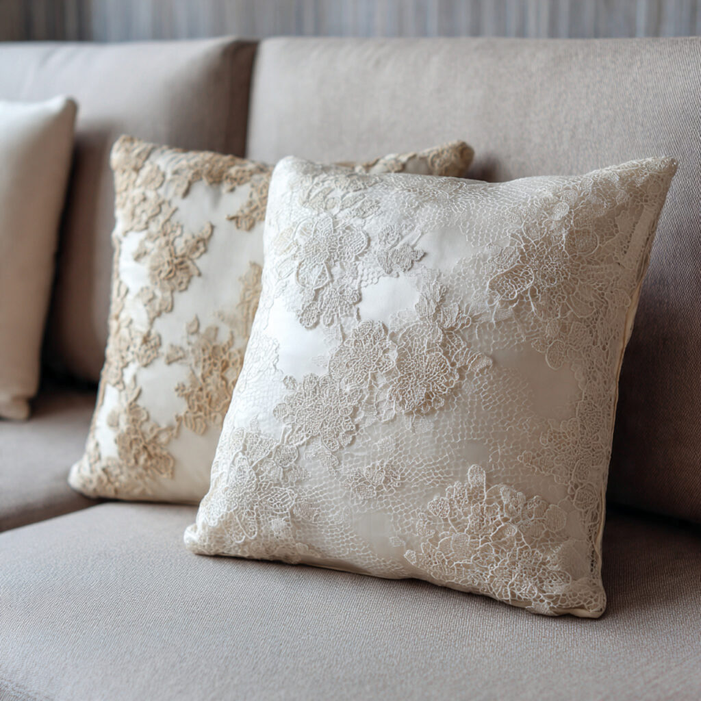 Transform the Dress into Decorative Pillows