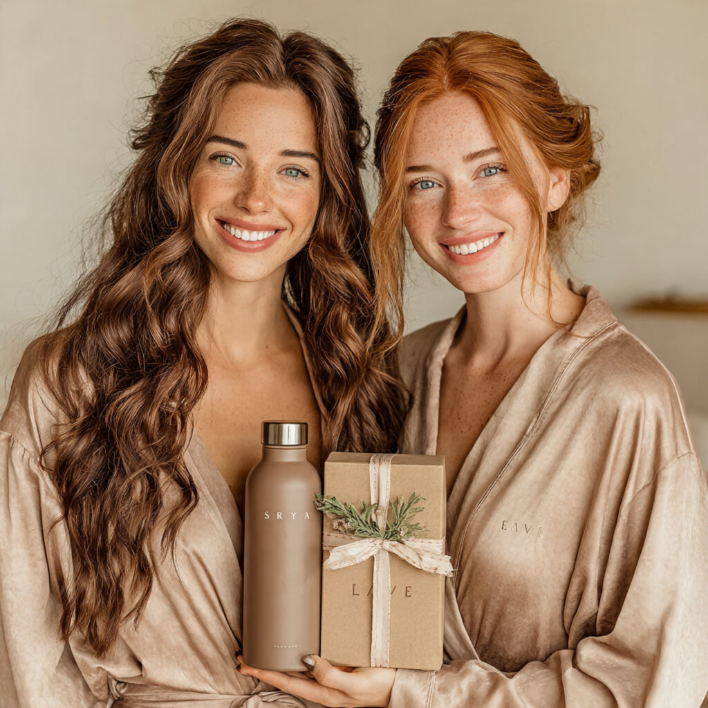 eco friendly bridal party gifts including reusable