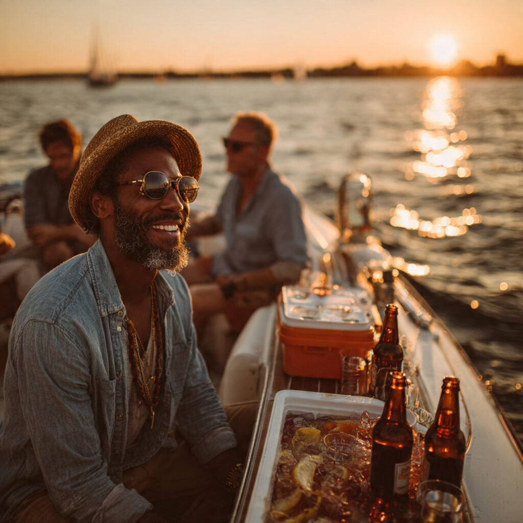 25 Bachelor Party Planning Tips & Creative Ideas for a Perfect Send-Off 13 group of men on a boat with