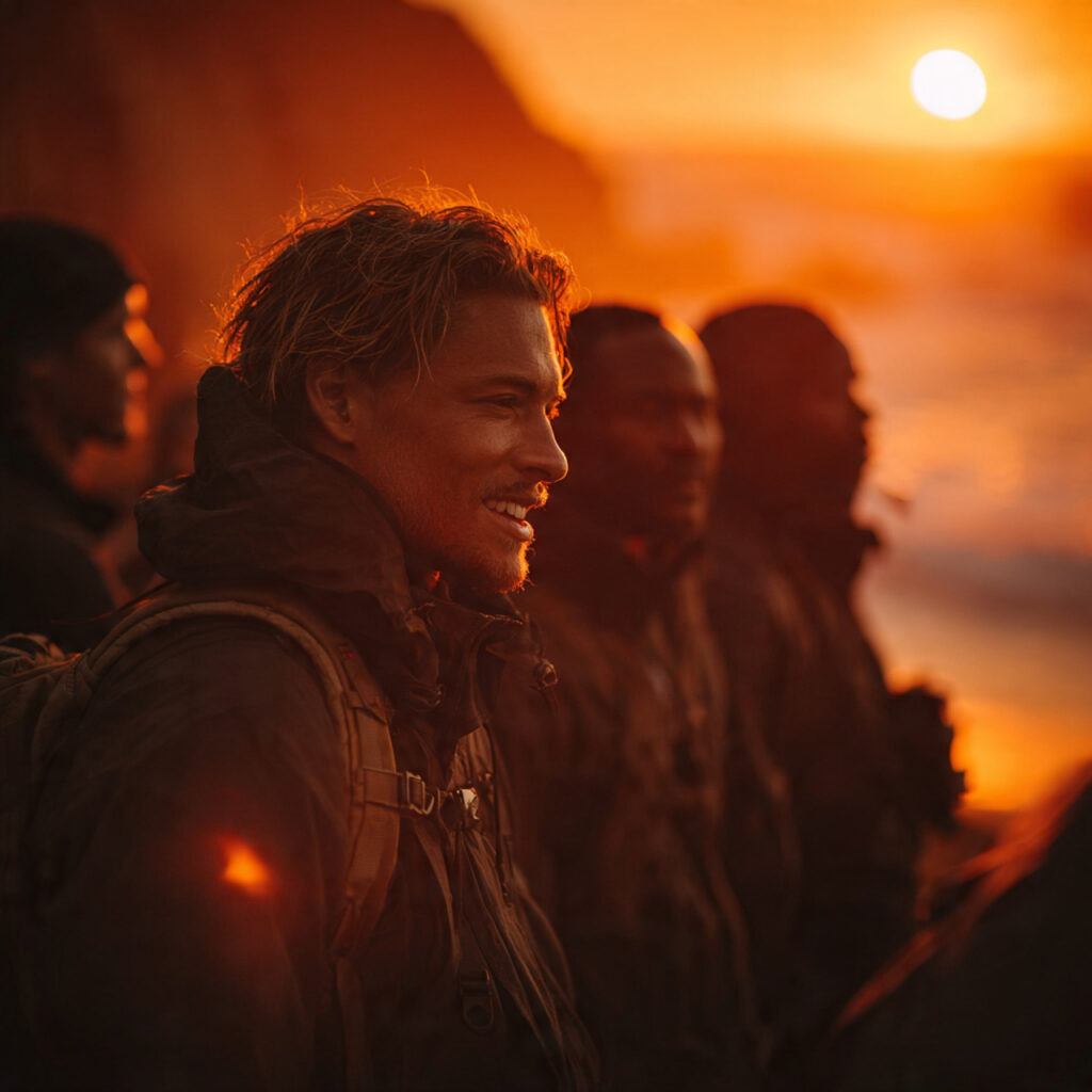 25 Bachelor Party Planning Tips & Creative Ideas for a Perfect Send-Off 1 group of men on a scenic destination