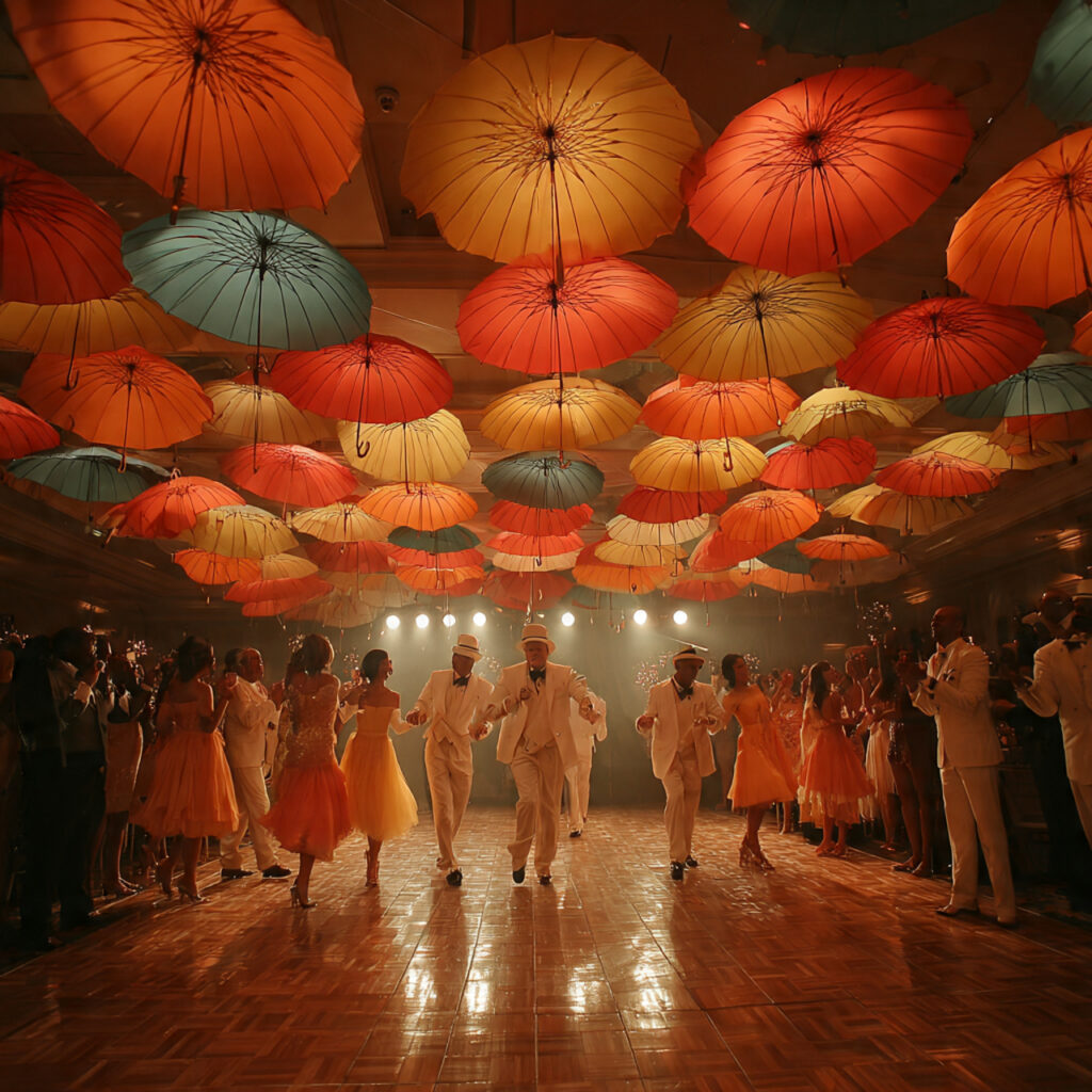 grown up siblings using props such as