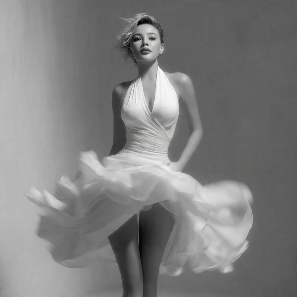 high low hem cocktail dress in motion sculpted 1