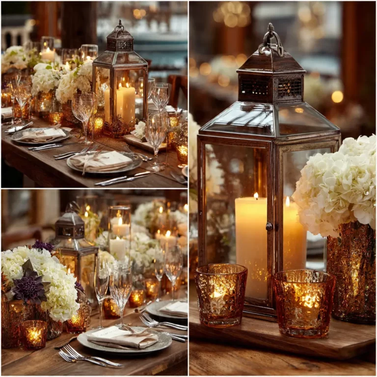 lantern wedding centerpieces