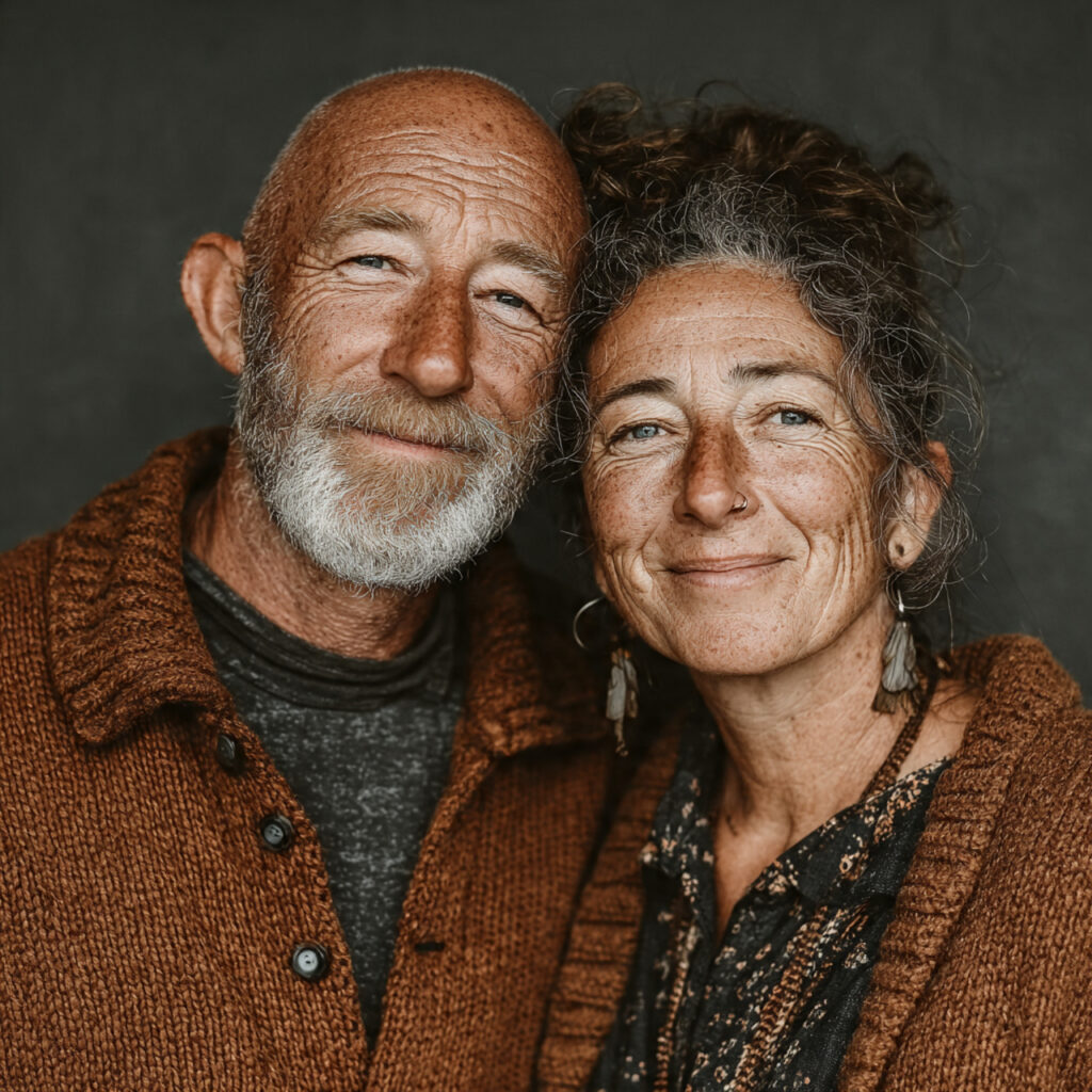 19 Meaningful 50th Anniversary Gift Ideas for a Golden Year 10 mature couple standing close together natural light