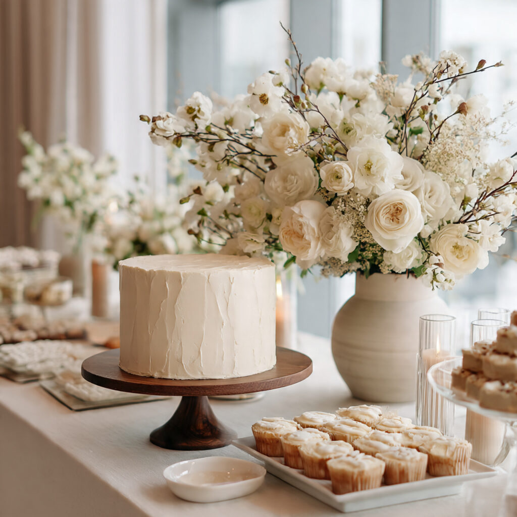 Dessert and Display Tables With Balance