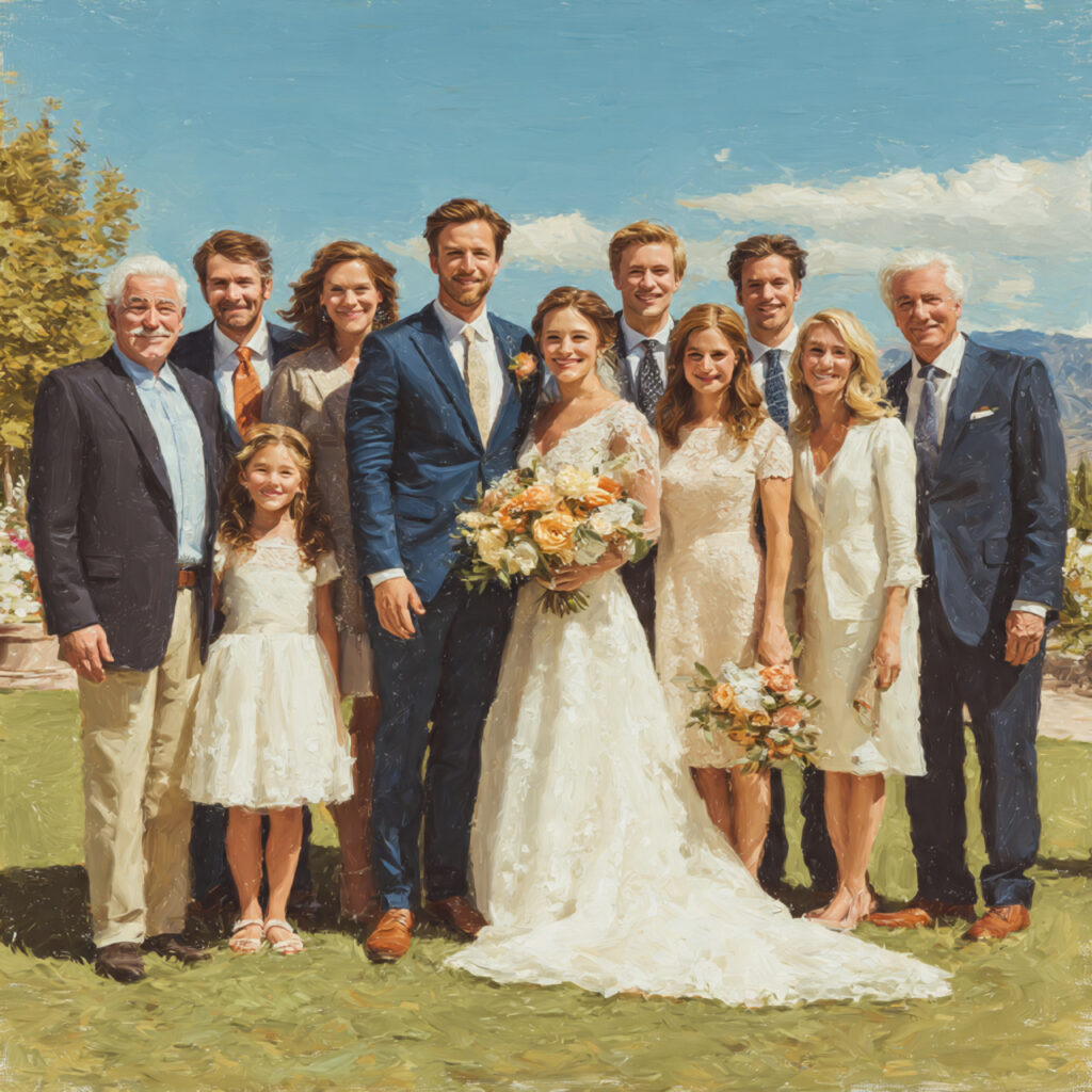 20 ideas for Essential Wedding Photographer Checklist for a Flawless Wedding 14 photographer organizing a large family group photo