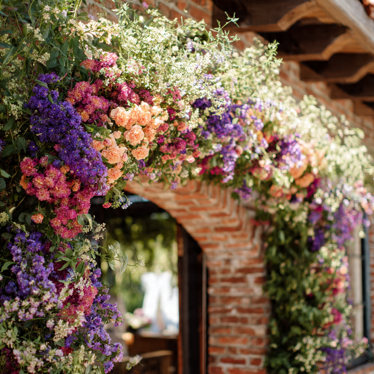 How to Choose Wedding Flowers: 20 Ideas for Selecting the Perfect Blooms 19 Coordinating Ceremony and Reception Designs