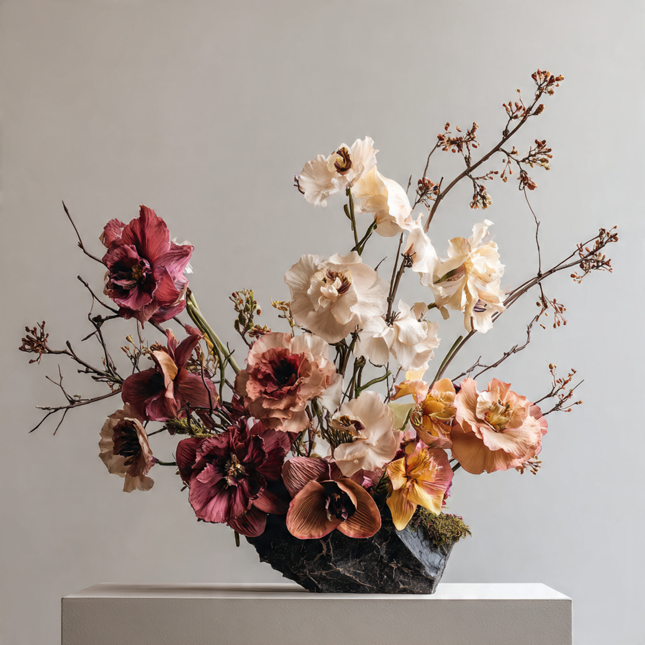 How to Choose Wedding Flowers: 20 Ideas for Selecting the Perfect Blooms 15 Exploring Texture and Structural Contrast
