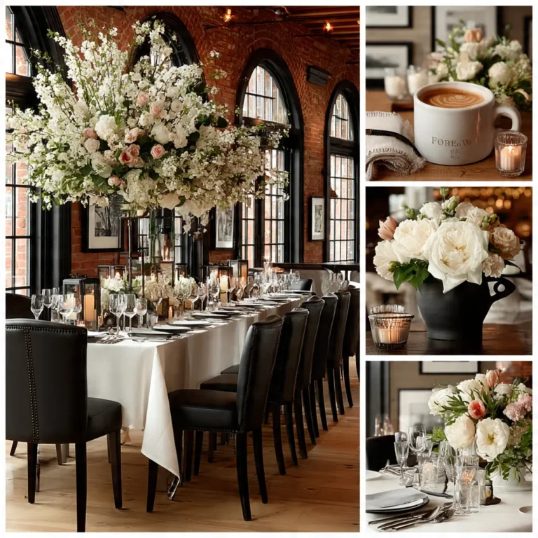 restaurant wedding reception