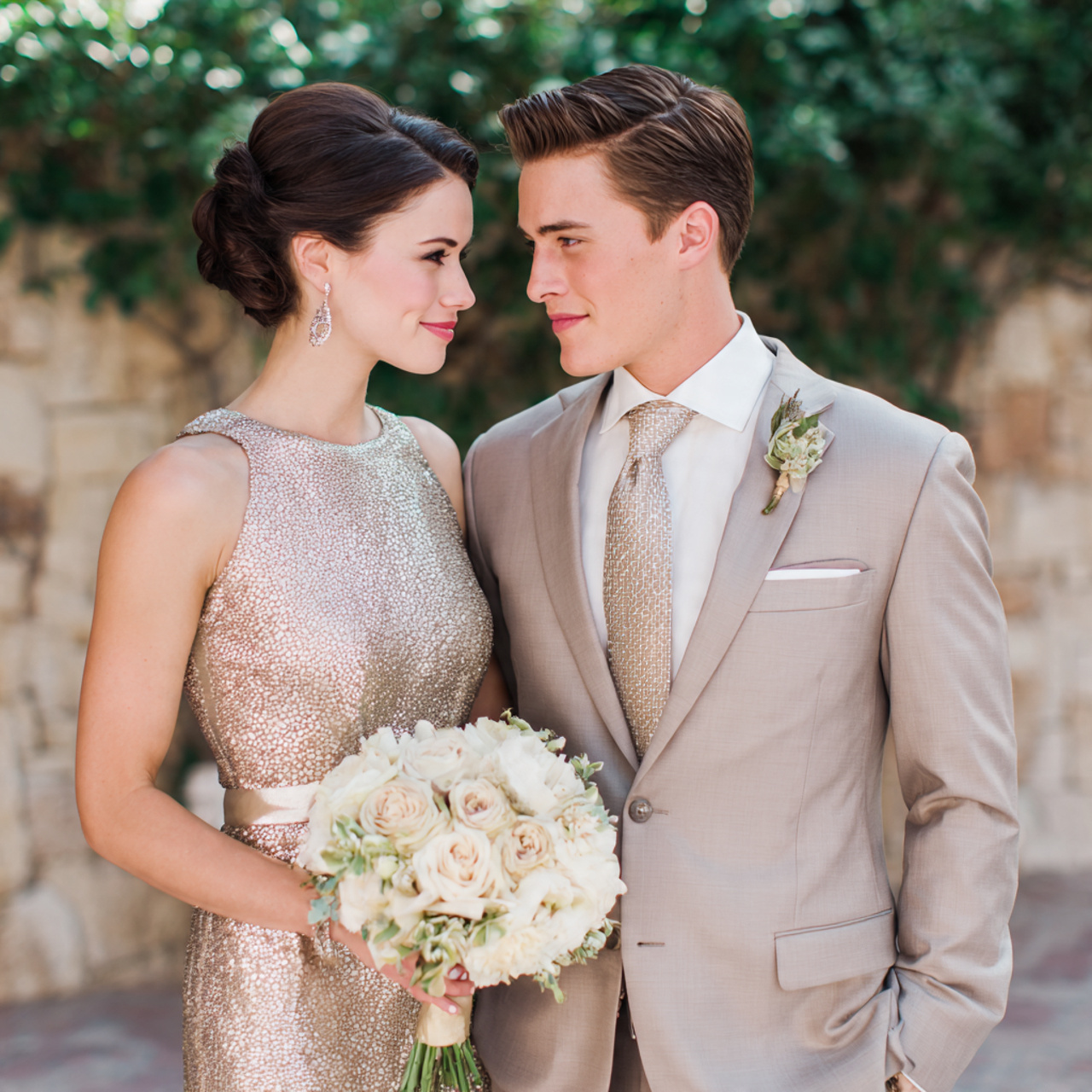 Subtle Metallic Accents