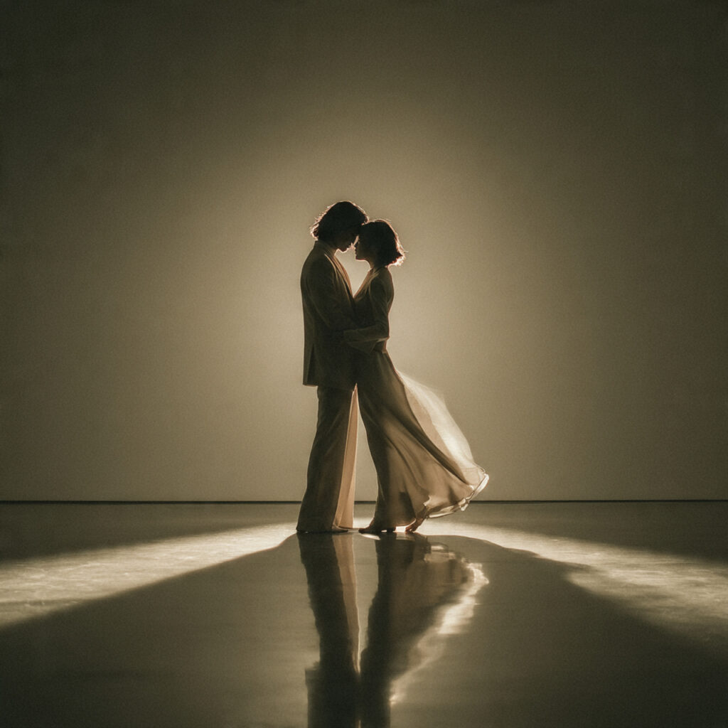 simple and intimate grown up sibling dance