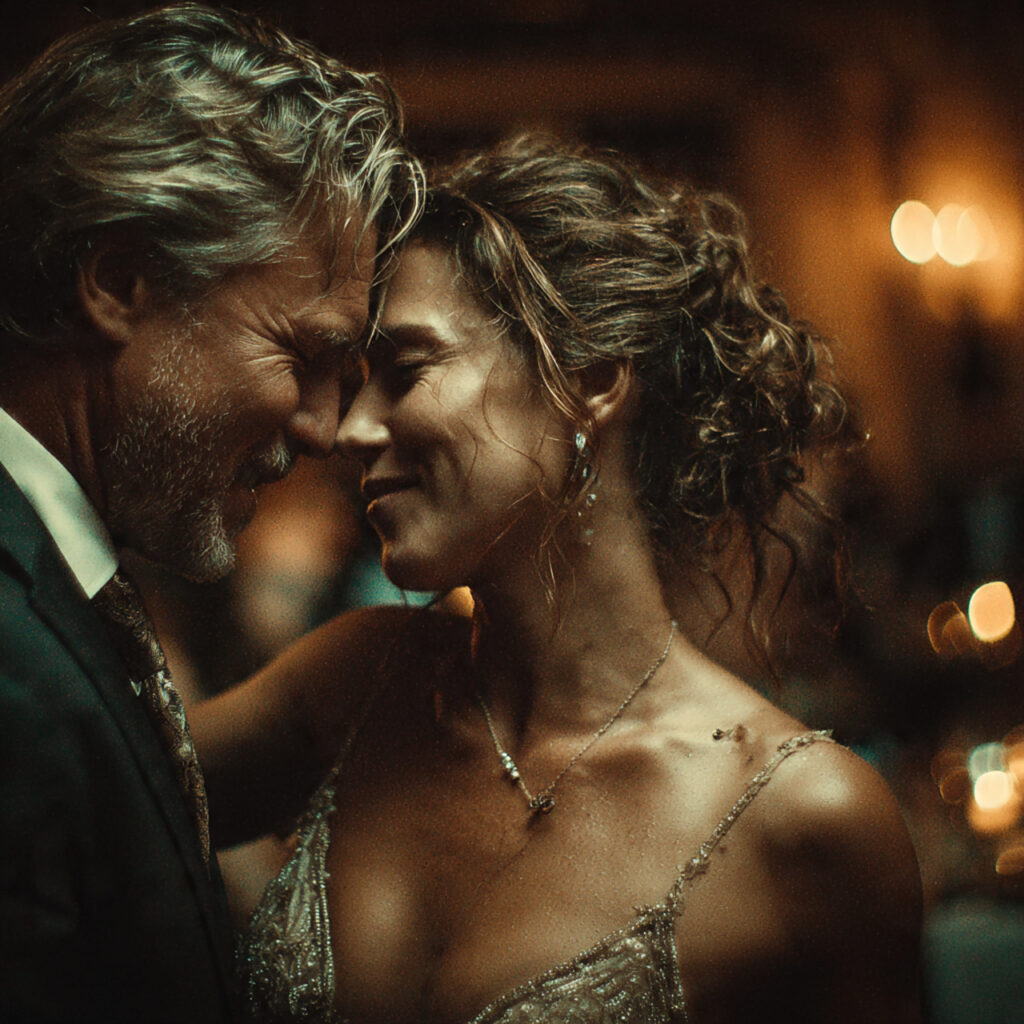 soft emotional dance between a grown up