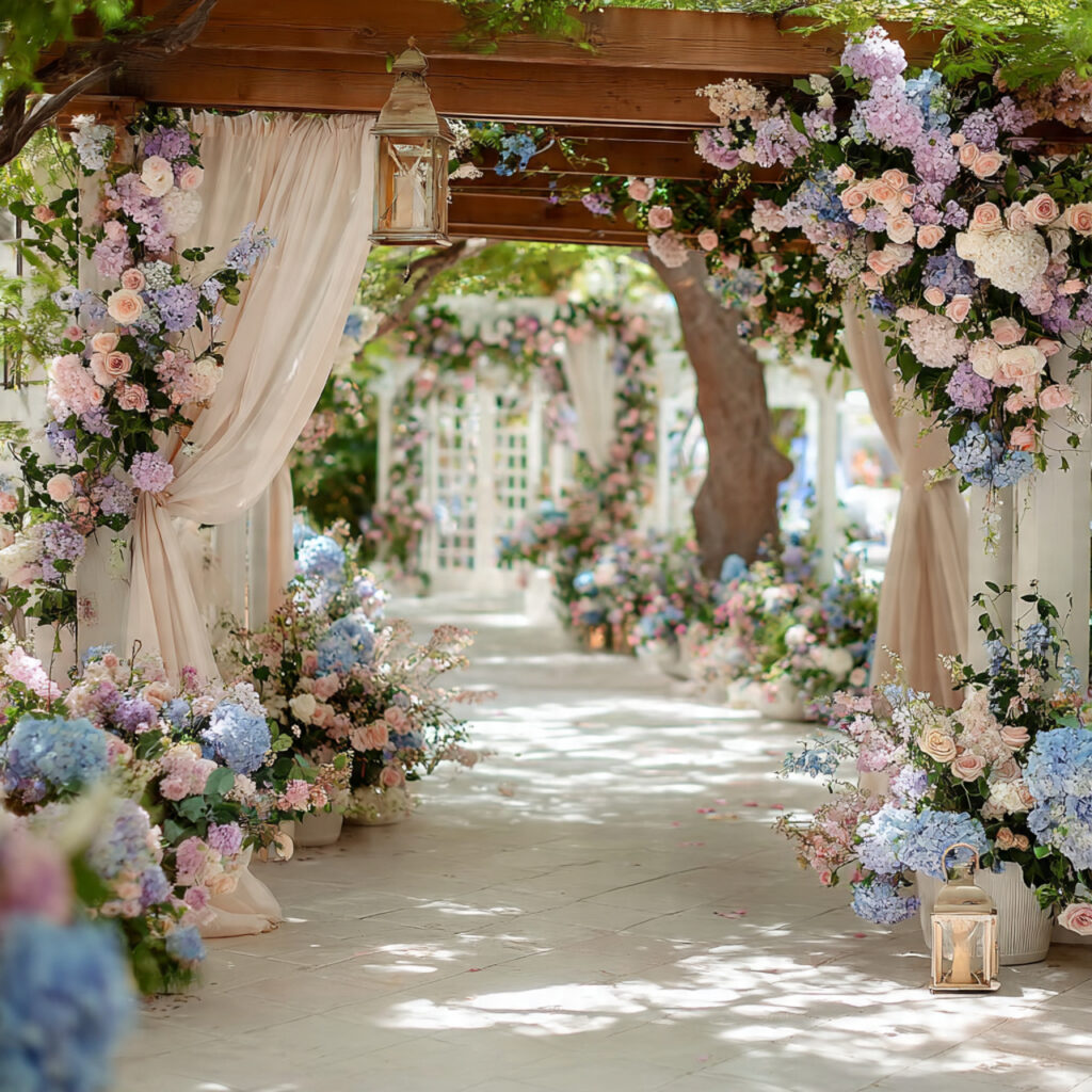 soft pastel wedding palette blush pink lavender